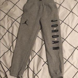 air jordan grey sweatpants